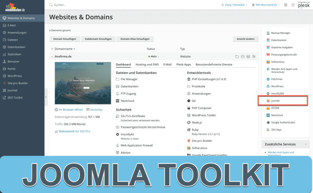 Joomla Toolkit