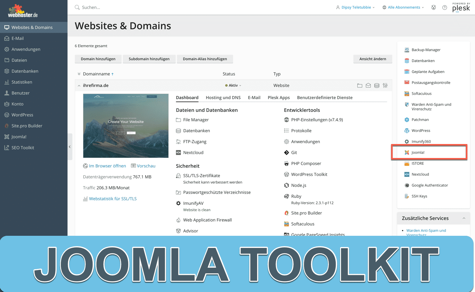 Joomla Toolkit