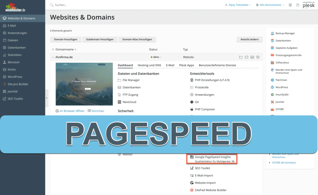 pagespeed insights google
